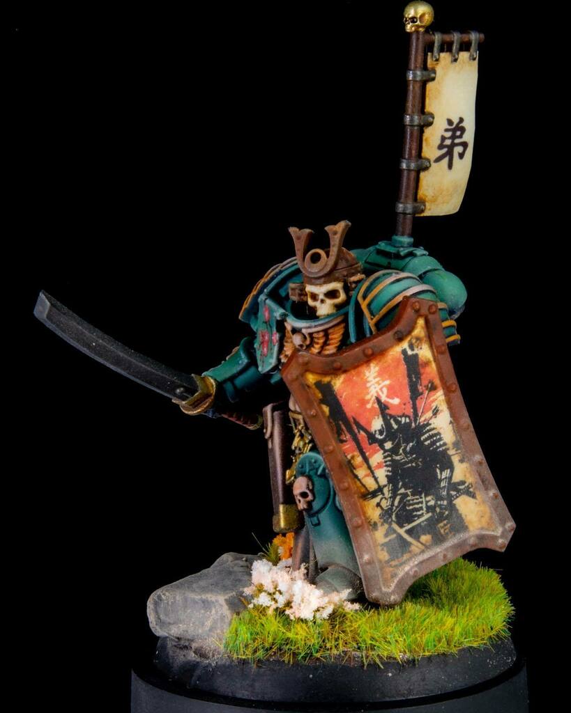 FauxHammerBlog's tweet photo. #WarhammerCommunity #Grimdark #PaintingWarhammer #WarhammerPainting #SamuraiSpaceMarines #TheCustomBit #Hashtag #Warhammer #Warhammer40000 #Warhammer40k #40k #Primaris #Bladeguard #Samurai #SpceMarine #SpaceMarines #CustomChapter #3DPrinted #3DPrinting #RisingSons #Warmonger… https://t.co/qSZfjxVH9M