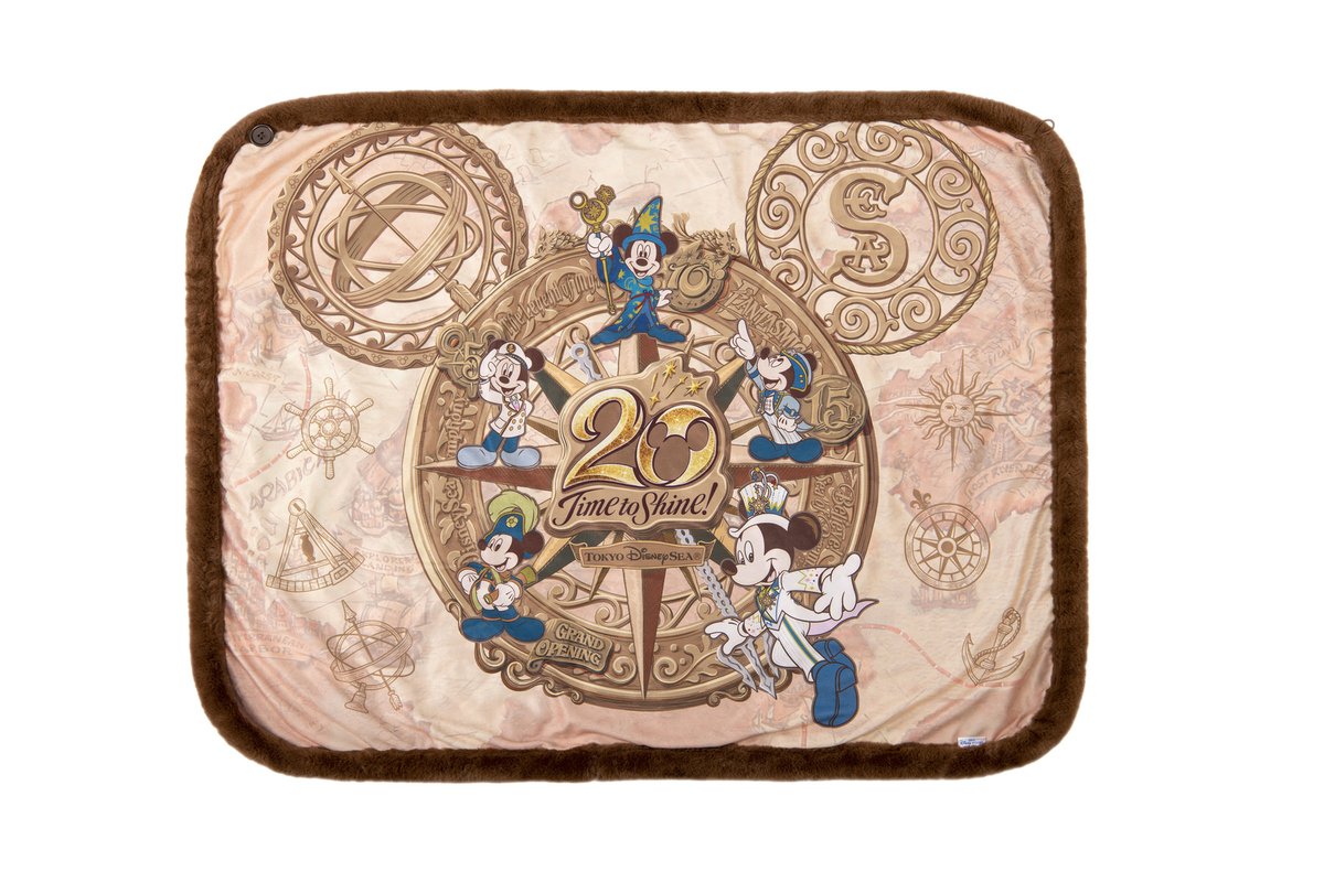 Dtimes على تويتر 東京ディズニーシー周年 タイム トゥ シャイン スペシャルグッズ 11月1日発売 ブランケットは収納バッグ付きで持ち歩きに便利 詳細 T Co Tijmb9enub