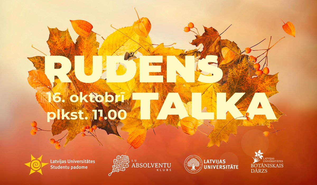 🍁 Rudens talka 16. oktobrī 🍁 ak.lu.lv/par-mums/zinas…
