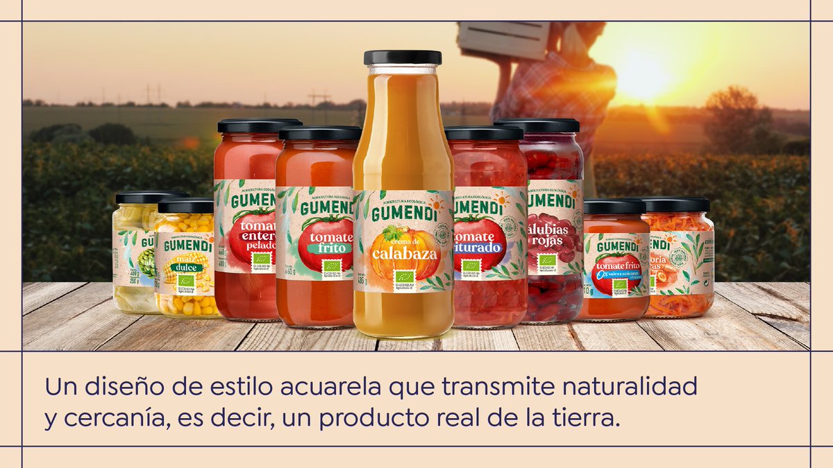 Una etiqueta con una ilustración que lo dice todo. El estilo del #packaging de <a href="/gumendi/">Gumendi Ecológico</a> transmite naturalidad por todas partes. 🌱 Un producto de la tierra que busca transmitir los mismo valores. ¿Qué puntuación le das?

#ElPackagingComoNunca #lacía #LoveBrand