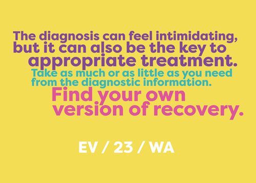 MIFWAorg's tweet photo. "You are not alone. The diagnosis can feel intimidating, but it can also be the key to appropriate treatment. Take as much or as little as you need from the diagnostic information as you find your own version of #recovery. https://t.co/0ZX0CYoeOi #BPDAwareness #BPDAwarenessWeek https://t.co/bKRgEQuVYF