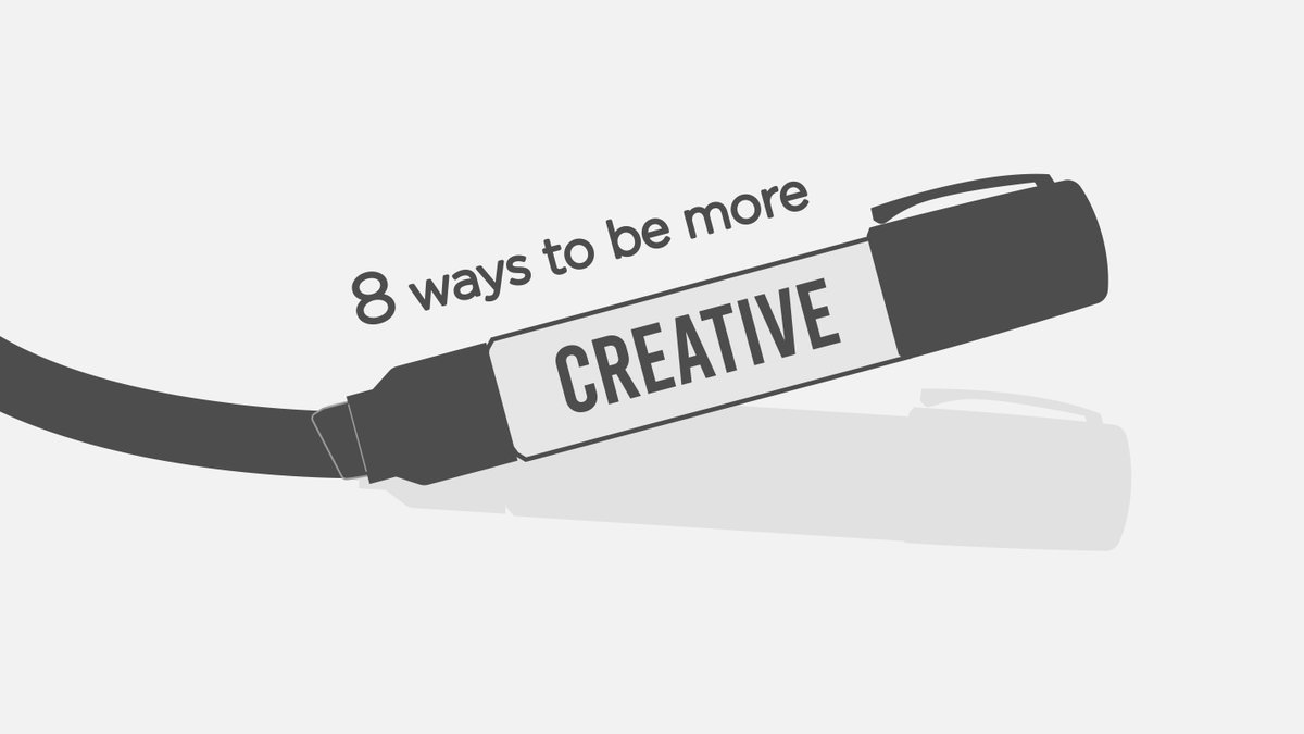 GraemeCrawley_'s tweet image. I asked, "What's the best way to maximize creativity?"
Here are 8 ways to be more creative: