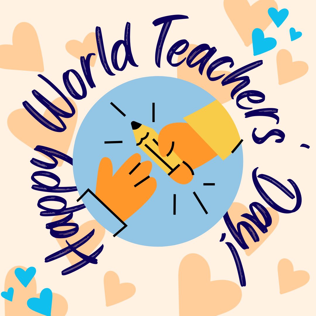RomeoMathDept's tweet photo. 😊Happy World Teacher's Day!🍎 We have some of the world's best right here in our RHS Math Department.  
👏👏👏THANK YOU for being the caring, nurturing people who challenge our students to flex those math muscles. 👏👏👏 https://t.co/1on6lGA2f4