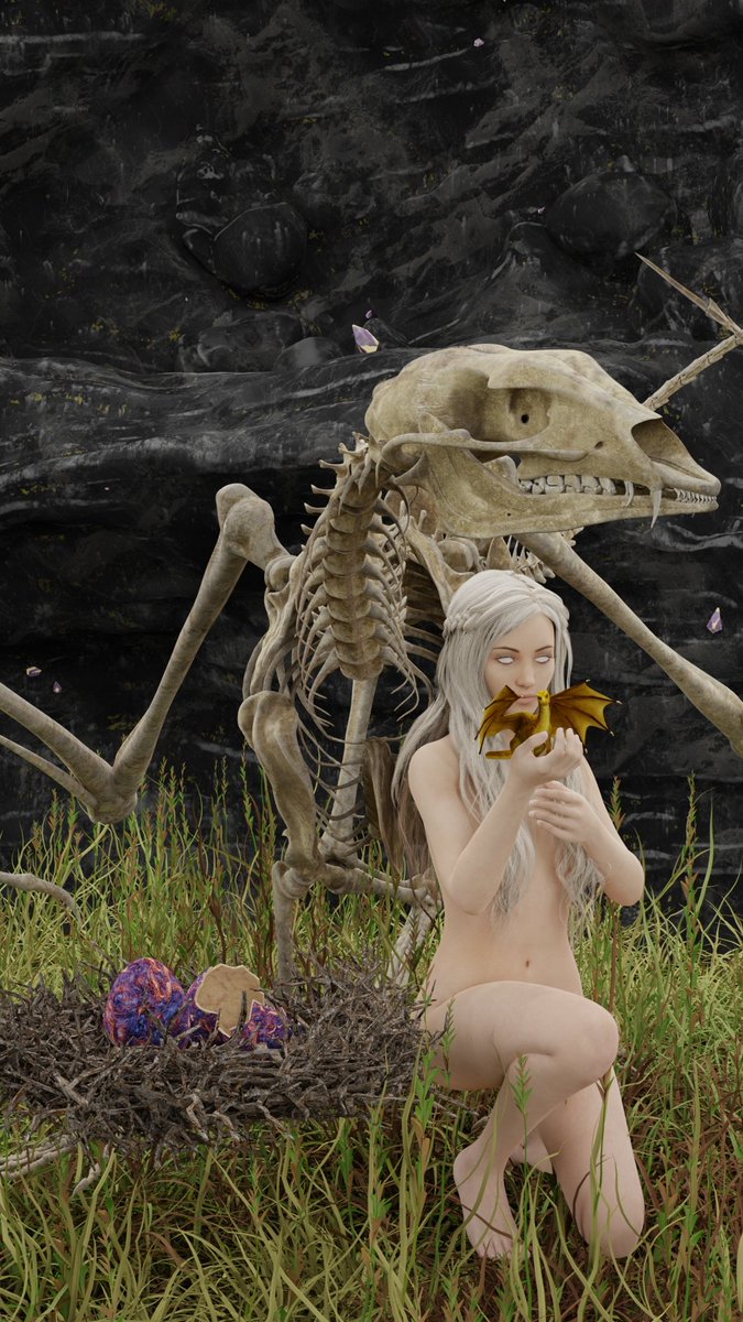 antargd's tweet photo. Daenerys 🐲❤️🥵
#3dart #Blender3D #3DCG #3dimaging #CCG #blender初心者 #blendercommunity #GameOfThrones https://t.co/TrJVWBbhlS