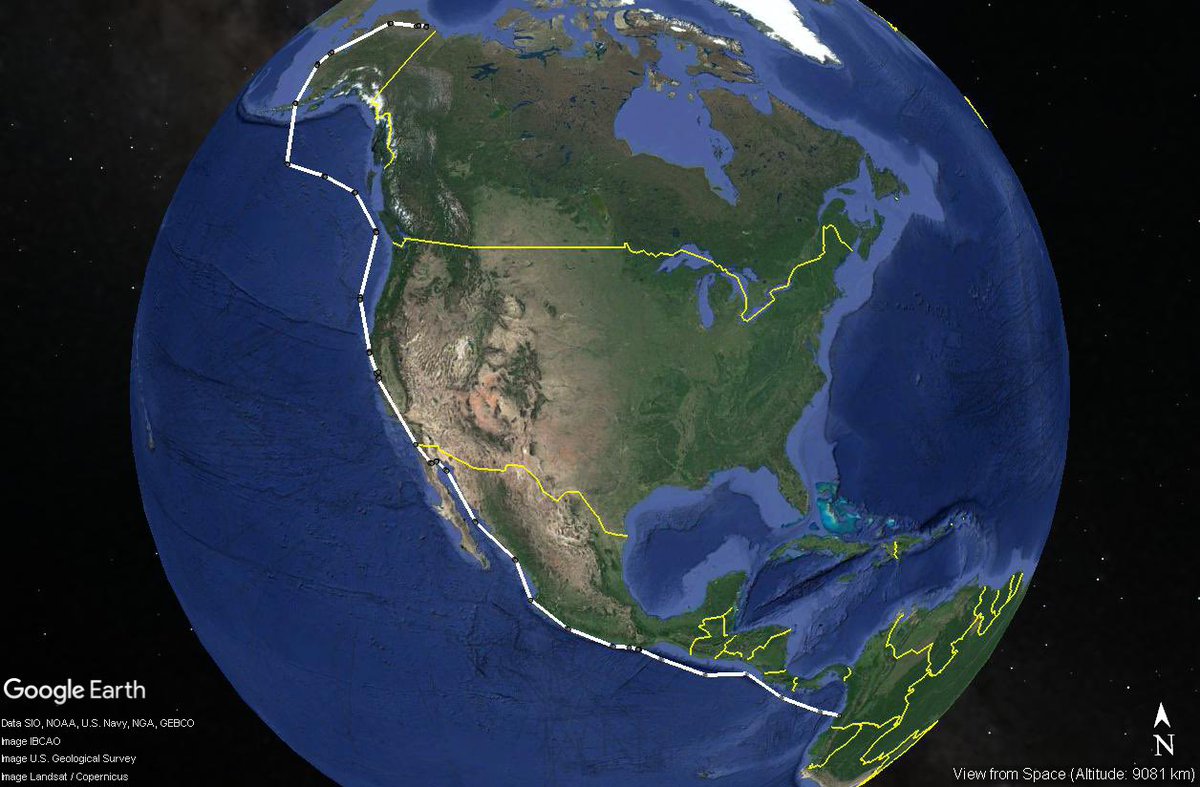 And she is still going! After two weeks in San Francisco, Lindsay spent a month in the Gulf of California, then two weeks in Oaxaca, Mexico. After another two-day flight she is currently refueling on the coast of Columbia. #whimbrel <a href="/ManometCenter/">Manomet Conservation Sciences</a> <a href="/BirdNoteRadio/">BirdNote</a>