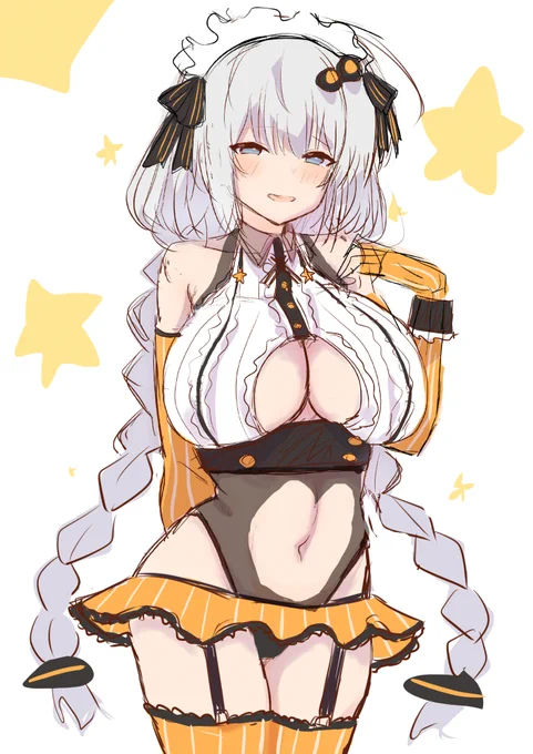 どすけべメイド服のあかりちゃん 