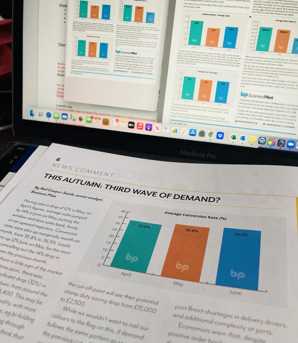 We’ve helped to establish our client Business Pilot, as the primacy source of real time information on retail sales activity in the window and door industry. 
For more on what we do, click here: ow.ly/bzmc50FUTPD