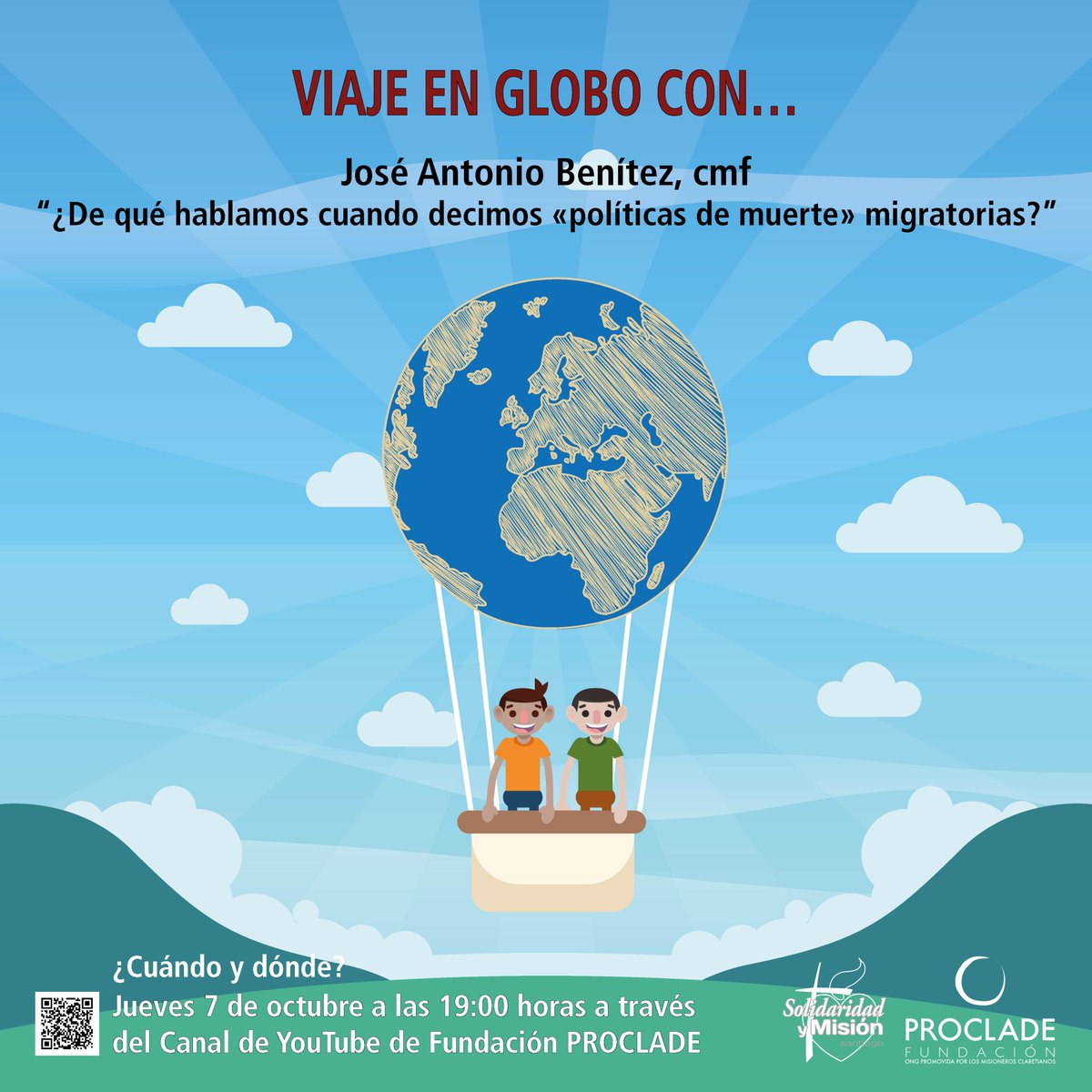 Desde <a href="/Claretsegovia/">Claretsegovia</a> y <a href="/fproclade/">✳️ Fundación PROCLADE</a> te invitamos a un interesante viaje en globo. No te lo pierdas! #ODS <a href="/cmfsantiago/">Claretianos Santiago</a> <a href="/REDES_ONGD/">Red Entidades Desarrollo Solidario</a> <a href="/ApostoladoCmfSt/">APOSTOLADO CMF ST</a> <a href="/epapcmf/">EPAP CMF Santiago</a>