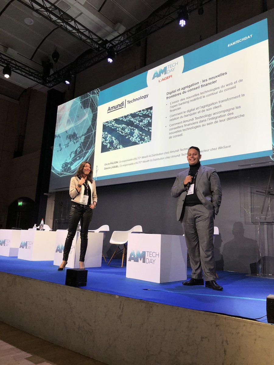 #AMtechday - Le double enjeu de l’agrégation patrimoniale : reprendre le pouvoir sur la data et avoir un conseiller non pas intéressé uniquement sur la distribution de produits mais sur le conseil dans la durée ⁦<a href="/ZakLaguel/">Zak Laguel</a>⁩ ⁦<a href="/Amundi_FR/">Amundi</a>⁩ ⁦<a href="/AgefiFrance/">L'AGEFI</a>⁩