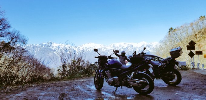 白馬は朝10時に406号から見下ろすのがさいつよ 