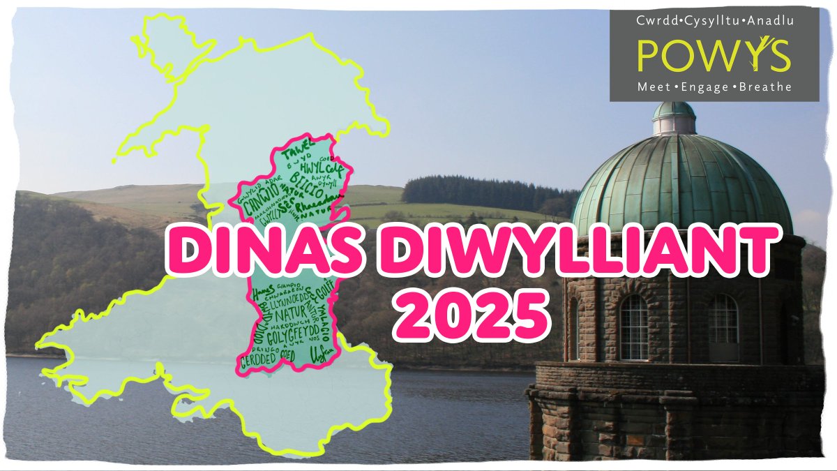 powys2025's tweet photo. Mae Powys yn llawn anturiaethau a gweithgareddau o Lyn Efyrnwy i’r Bannau Brycheiniog ⛰️

Mae gwneud cais am #DinasDiwylliantyDU yn gyfle i roi Powys ar y map a thynnu sylw at yr hyn sydd gennym i’w gynnig 📍

@DCMS 
#Powys2025 https://t.co/0tQpPVjQ97