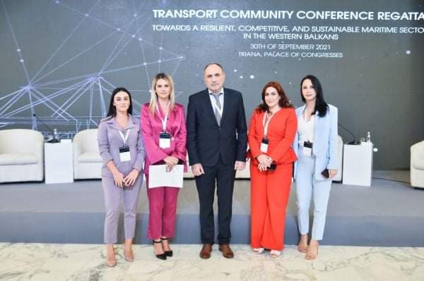 project_efintis's tweet photo. In the framework of the Maritime day, on September 30,  in #Tirana was held the first Regional Conference for the development of Sea Transport. 
👉 The third panel of the conference was based in the EU projects for the Balkan Region where #EFINTIS #project was presented. https://t.co/tFnCLi0GdW