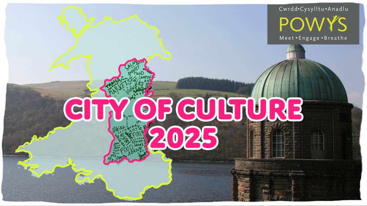 powys2025's tweet photo. Powys is packed full of adventures and activities, from Lake Vyrnwy to the Brecon Beacons ⛰️

Bidding for the #UKCityofCulture is a chance for us to put Powys on the map and highlight what we have to offer 📍

@DCMS 
#Powys2025 https://t.co/NkDUBj7TJP