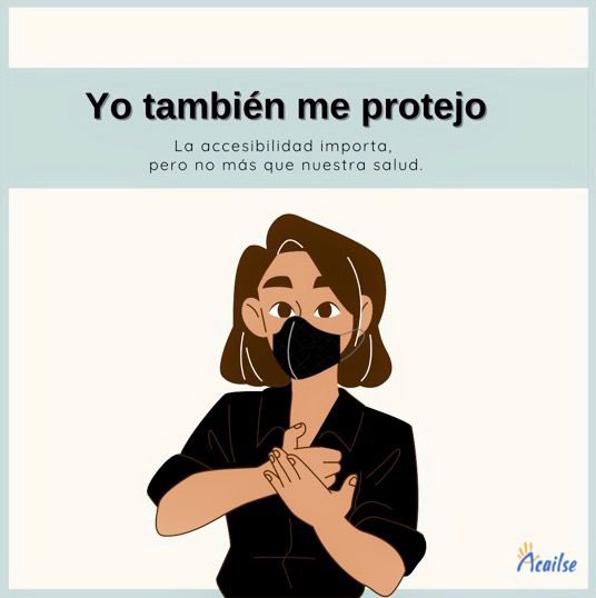 Accesibilidad y salud laboral deben ir de la mano. Busquemos siempre alternativas seguras que nos permitan realizar nuestra labor sin ponernos en riesgo. Si tienes dudas, puedes contactar con la delegación de salud laboral de @FILSE_ils_gi.#yotambienmeprotejo