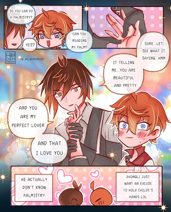 #ZhongChi #鍾タル #จงทาร์ต
🔶💧

just zc being sappy🥰✨ 