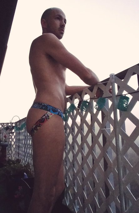 1 pic. Good morning and happy Jocktober. 
#jockstraps #Jocktober #gaybottom #gaysub #baldgay #gaypride