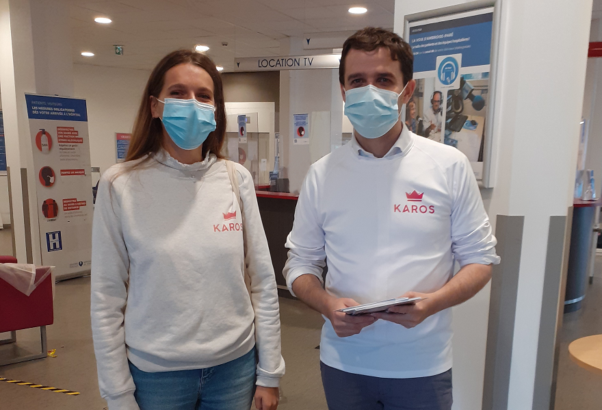 Pare_Poincare's tweet photo. L'équipe de la plateforme @karos_fr anime aujourd’hui un atelier à l’hôpital Ambroise-Paré @APHP. L’occasion pour nos professionnels de découvrir les solutions de covoiturage afin de privilégier un mobilité plus durable et respectueuse de l’environnement #DeveloppementDurable https://t.co/1UuZidW2pb