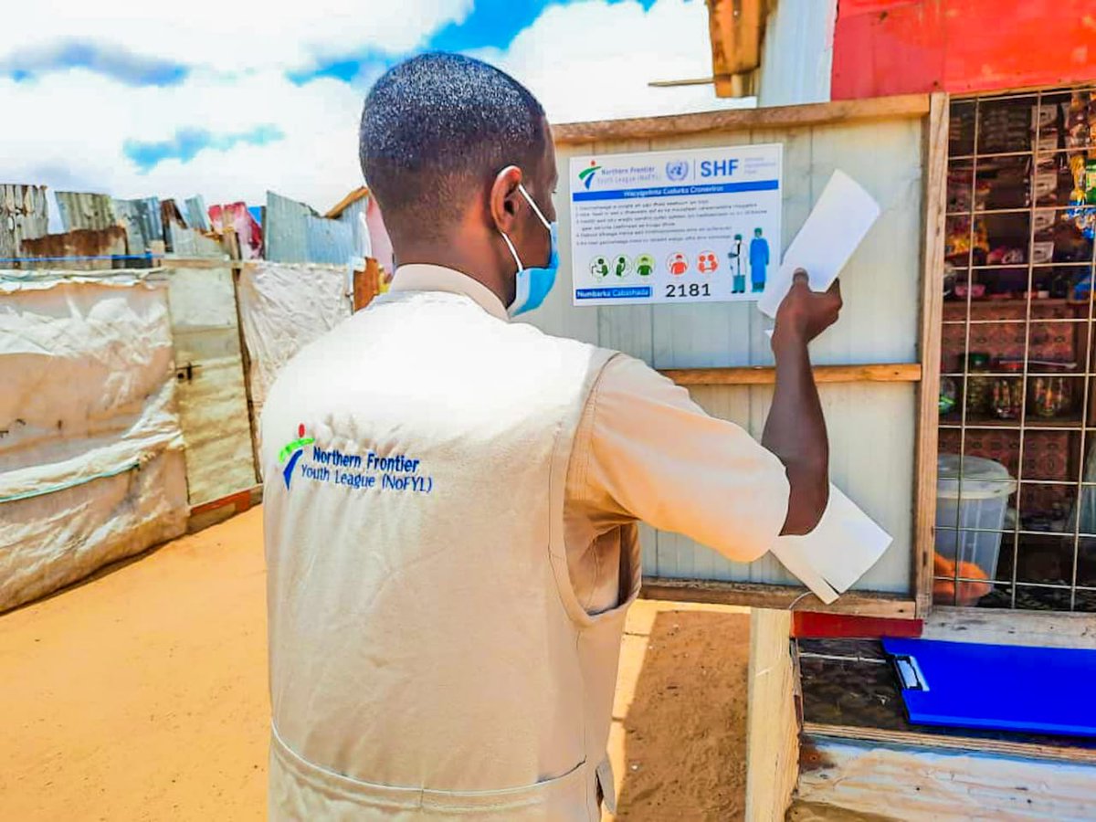 Our CCCM team is going door-to-door in #IDP camps in Deynille district to record cases &amp; create awareness on complaint feedback mechanism (CFM). The visits ensures the mechanism is accessible to all groups, including PWDs, minority groups and socially excluded IDPs

 <a href="/shf_somalia/">Somalia Humanitarian Fund</a>