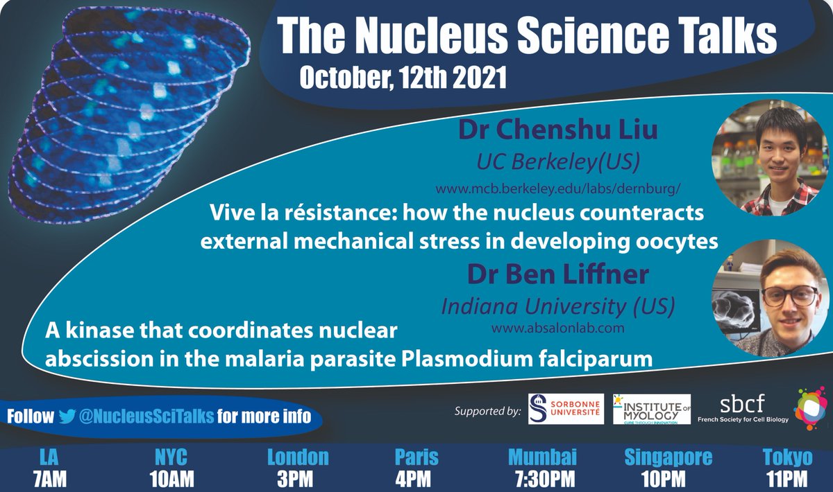Erratum! I put the wrong title for Ben Liffner talk. Here is the correction. Sorry for my mistake.