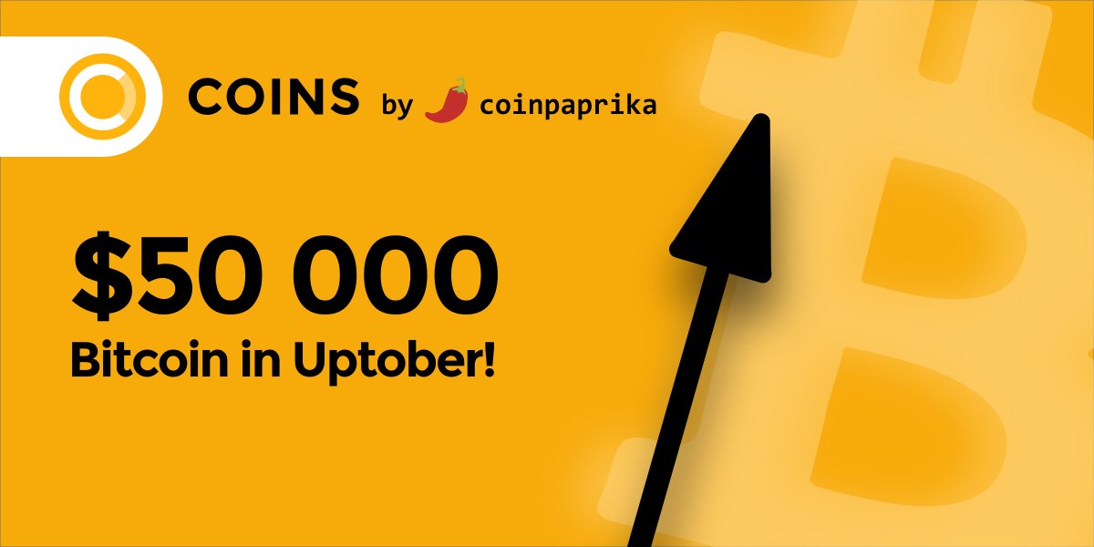 CoinsOneApp's tweet image. 50k #bitcoin #uptober