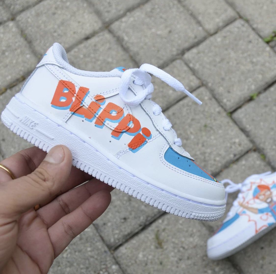 custom blippi shoes