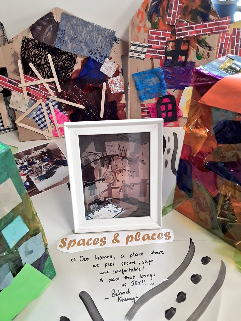 AshbridgeMaxy's tweet photo. In the process of putting together our September's learning journey about self inquiry & everything magical about me topic into a visual display for children, parents & visitors. We are very proud of our learning achievements. @NDNAtalk #learningjournals #atelier #eytalking https://t.co/cTX6P6yzzR