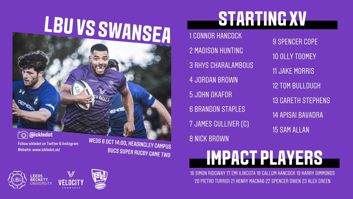 Leeds Beckett Rugby Union tweet media