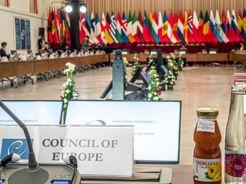 AI will change the courts as we know it. Innovations like automatically written court records are no longer science fiction. That’s why at today’s Council of Europe conference I underlined that we should not only focus on rules but also start embracing innovations we can use now.