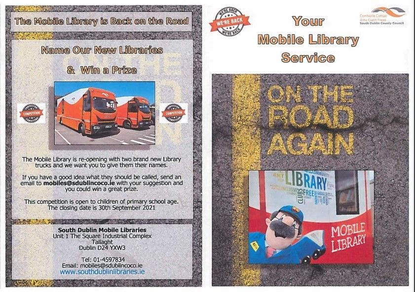 sdublincoco's tweet image. Absolutely fantastic news!!! Our Mobile Libraries are back on the road. Check out the timetable of stops around South Dublin County for the closest to you. Let us know if you spot one of our two brand new Mobile Libraries.
buff.ly/3iblBEq