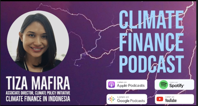 Check out our conversation with <a href="/TizaMafira/">Tiza Mafira</a> from <a href="/climatepolicy/">Climate Policy Initiative</a> via climatefinance.xyz/episodes/tiza-…

#climatefinance #Indonesia #climatepolicyinitiative #COP26