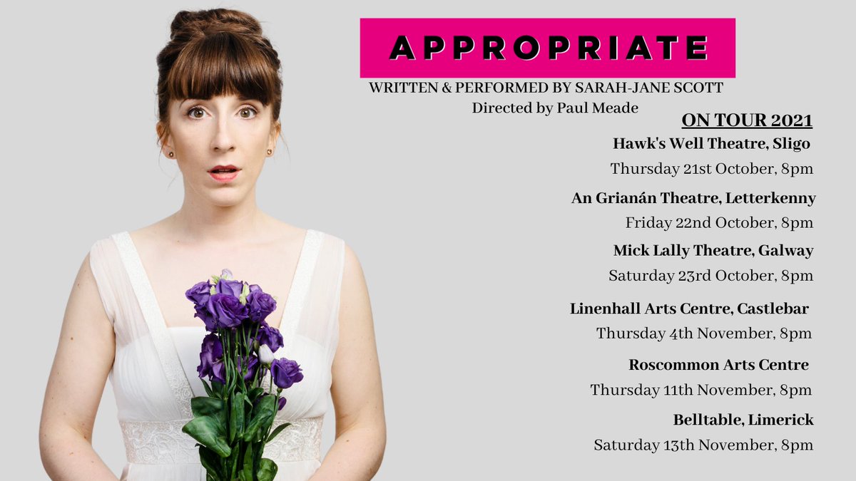 APPROPRIATE By Sarah-Jane Scott tweet media