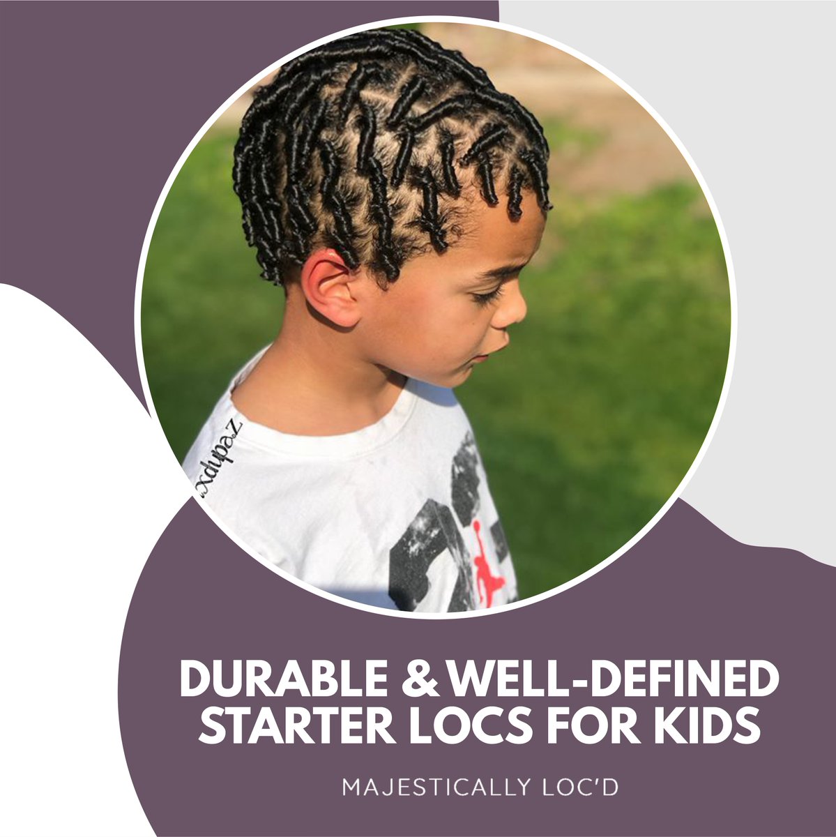 Start your little one's natural hair journey with beautiful, professional, durable, and well-defined starter locs.
.
#majesticallylocd #hairrestoration #latesthairstyles #trendyhairstyles #enhanceyourouterbeauty #hairlossconsultation #cornrows #retwistandstyle