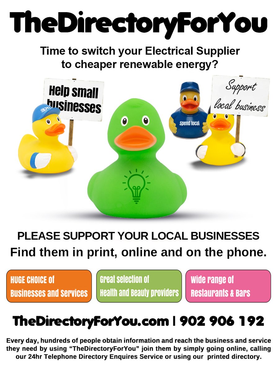 DirectorySpain's tweet image. THERE ARE MANY MORE GREAT BUSINESSES JUST WAITING TO BE OF SERVICE!

FIND THEM IN YOUR LOCAL PRINTED DIRECTORY, CLICK BELOW TO VIEW THEM ONLINE, OR PICK UP YOUR COPY TODAY!
 issuu.com/thedirectoryfo…