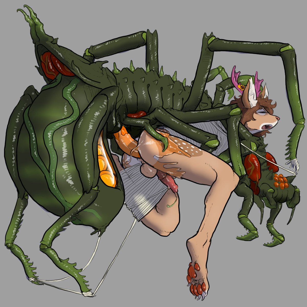 another ovipositor commission, this time by @TheKlayter ! 