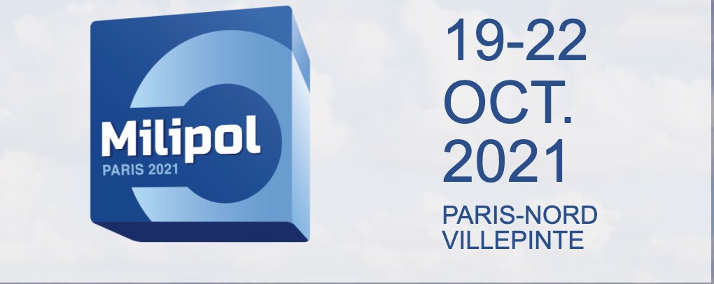 Kirintec are attending Milipol in partnership with Scopex. We will be introducing the latest of our CUAS, CIED and EOD systems and equipment. 
Paris-Nord Villepinte | 19-22 October 2021 | 
Stand 5A DO21
#milipolparis #defenceindustry #innovation