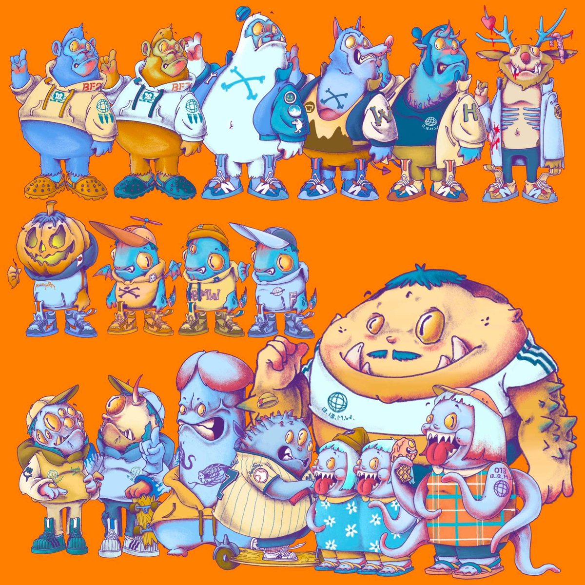 deemhee1984's tweet image. Blue Brown Monster World
17/168 ea. (14common ,3rare )
.
Price start : 0.013- 0.027
.
opensea.io/collection/b-b…

#NFTs #NFTCommunity #NFTTHAILAND #nftcollector #NFTdrop #nftart #monster #bluebrown #Cryptoart #cryptoartist