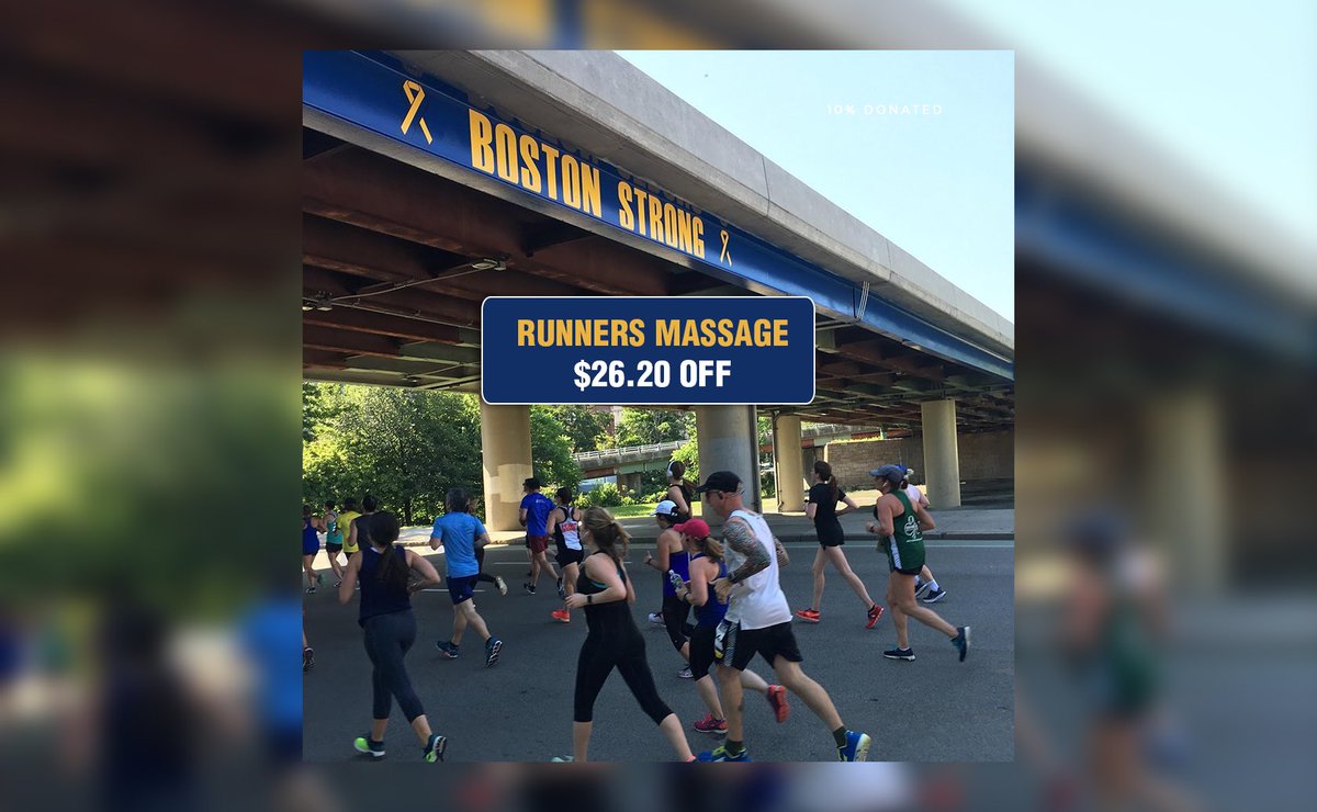 Running Boston Marathon?  Get $26.20 off at swayspa.com/bostonmarathon 
#bostonmarathon #bostonstrong #running #boston