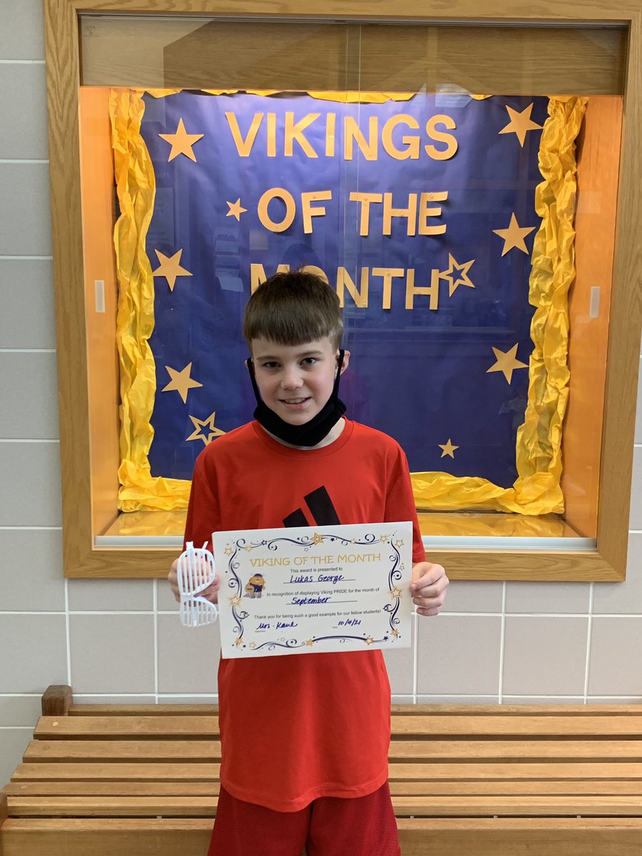 Our September Positivity award recipients and Vikings of the Month were announced yesterday. We are so proud of you all!