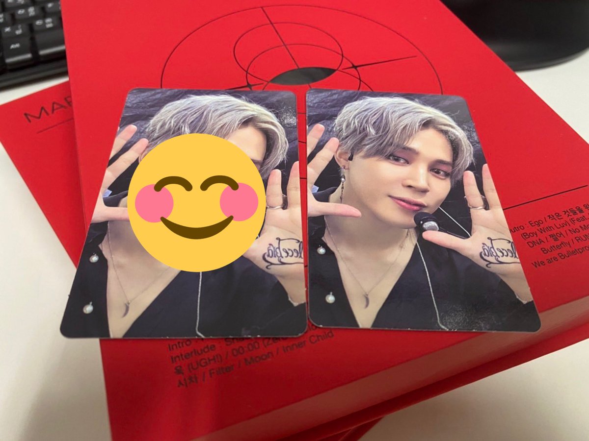 hobi9494's tweet photo. การ์ดดีวีดีจีมิน 850 รส (ใครรับ เมนชั่นเลยนะคับ) ขอพร้อมโอน😅 #ตลาดนัดบังทัน #ตลาดนัดรถไฟบังทัน #การ์ดบังทัน https://t.co/qRKKQKKKY2