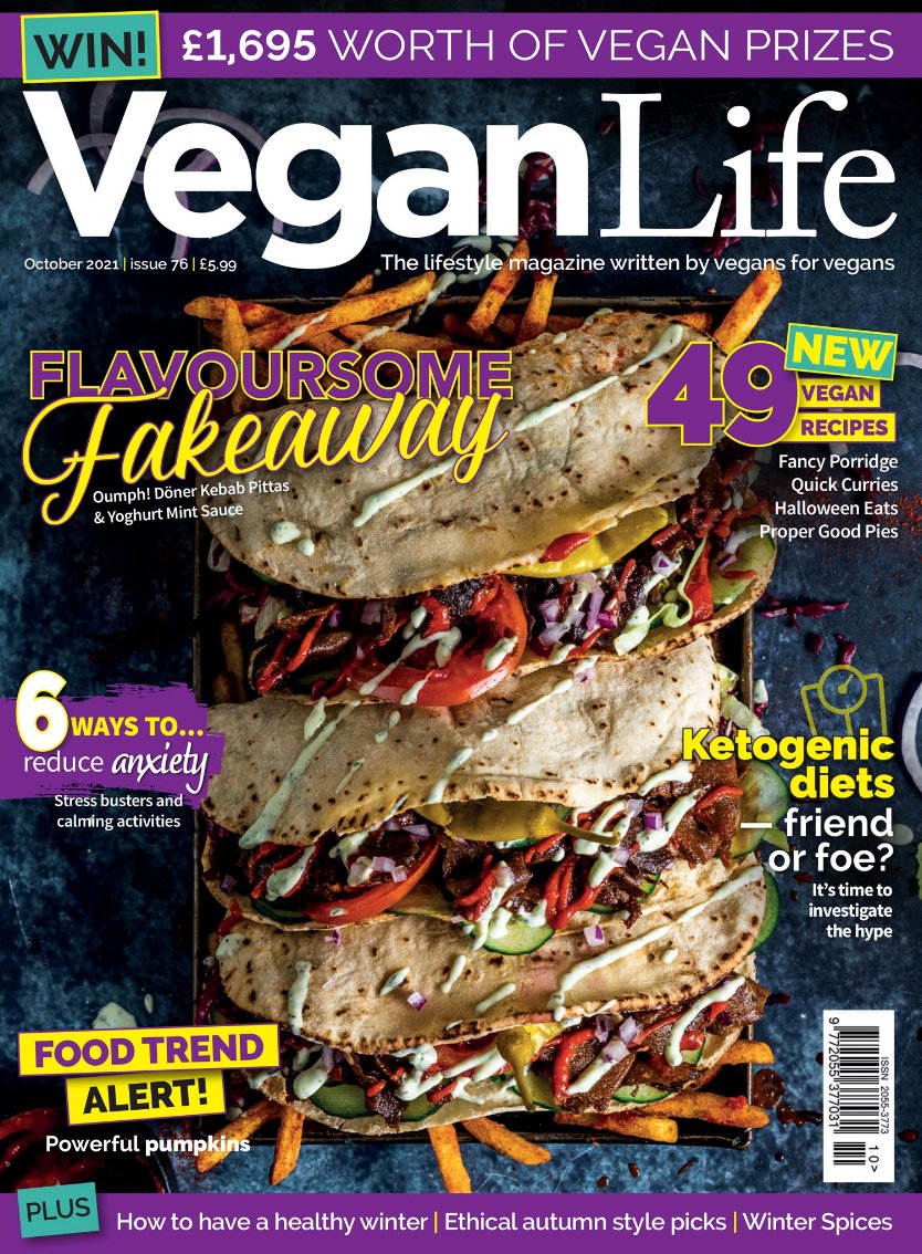 We can't get enough of the stunning Oumph! Kebab Döner Style front cover on <a href="/VeganLife_Mag/">veganlife_mag</a> 

Grab your copy now for full recipe by <a href="/romylondonuk/">Romy</a> 

#Oumph #OumphDöner #vegan #plantbased