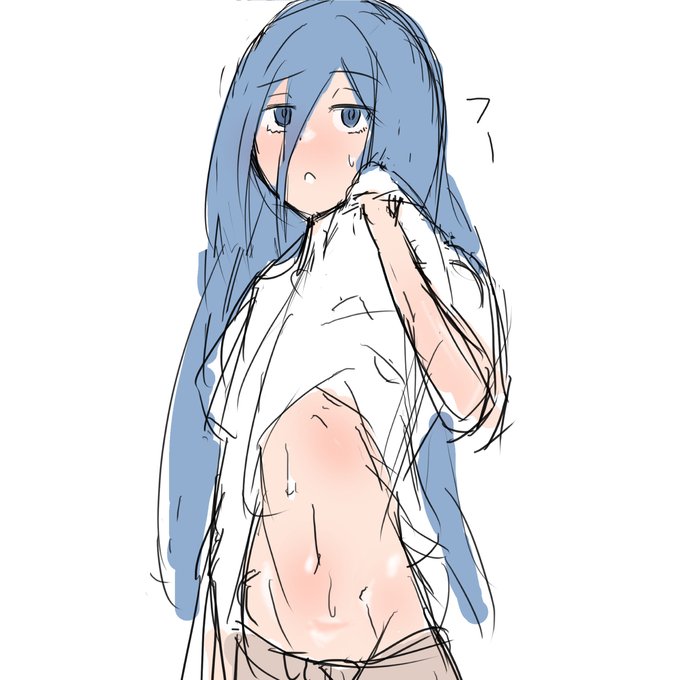 青先輩まとめ1 #オリジナル #青髪 #立ち絵 https://t.co/0FfpxL6Fo0 