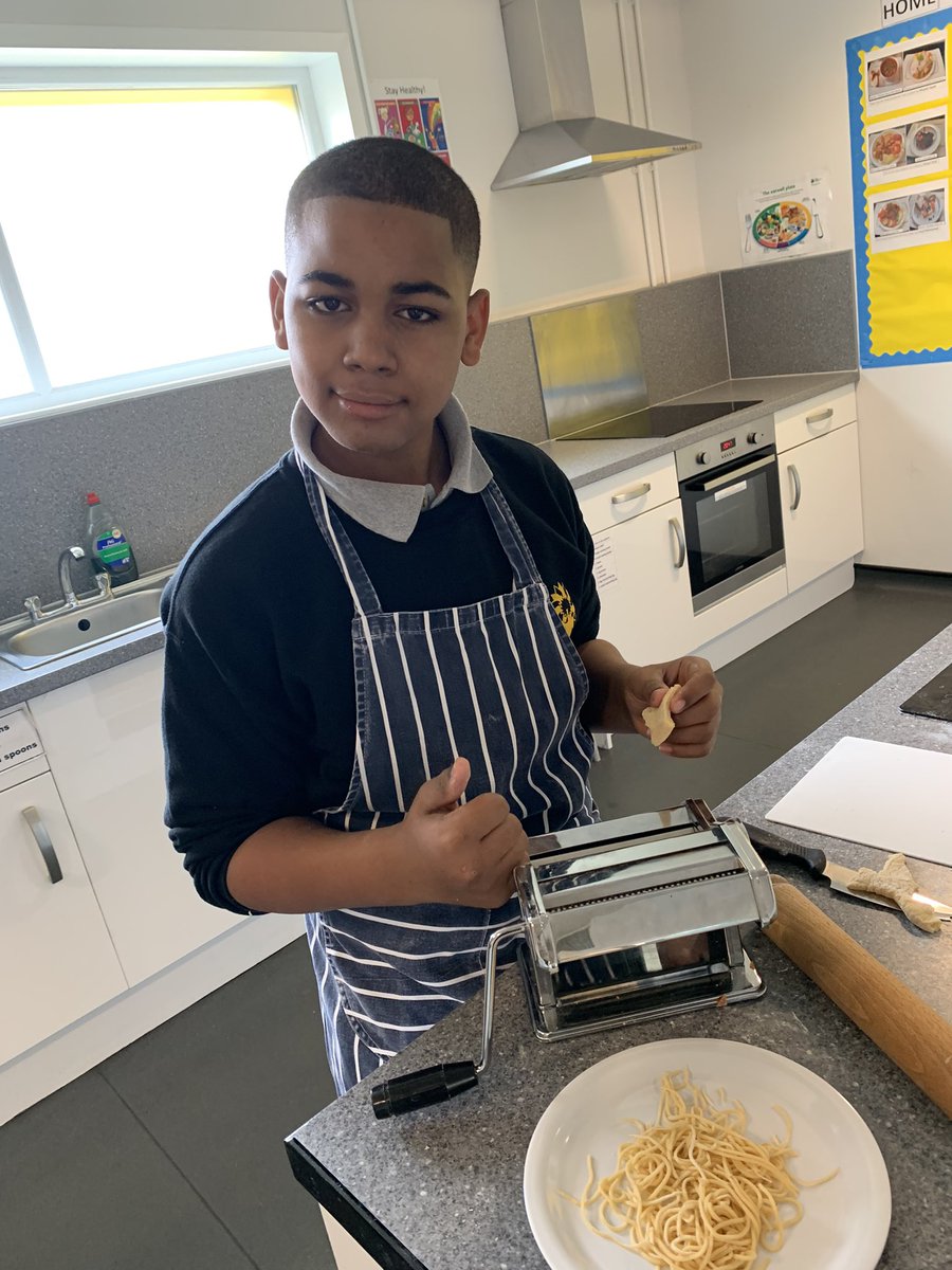 Our Year 10s have been making homemade pasta 🍝 😀