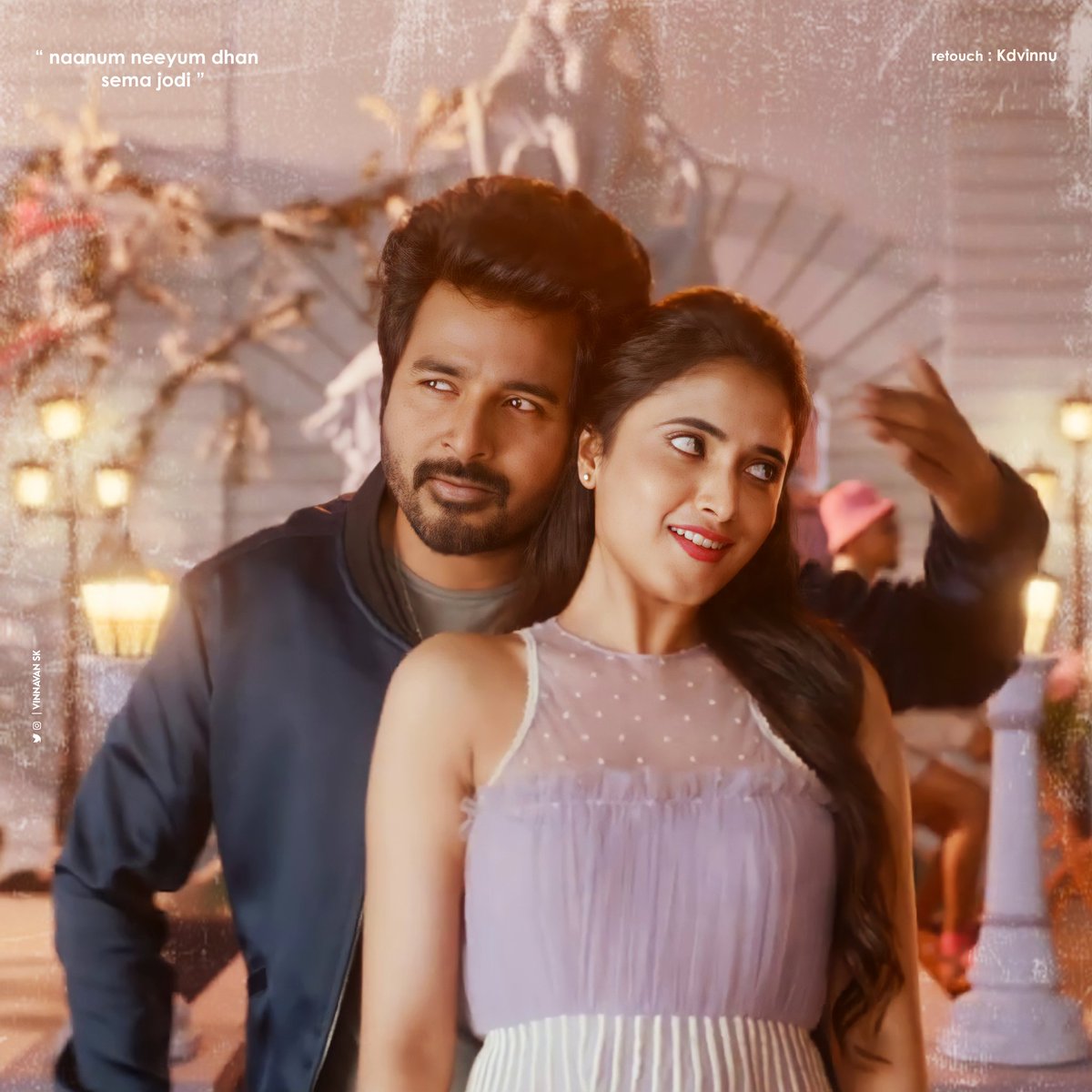 FanYozan's tweet image. That smile is stress buster Anna @Siva_Kartikeyan 

And #ChellamaGlimpse is most cutest romentic vibes ❤️❤️😻😻 

#DOCTORFromOct9 
#Doctor #Ayalaan #Don