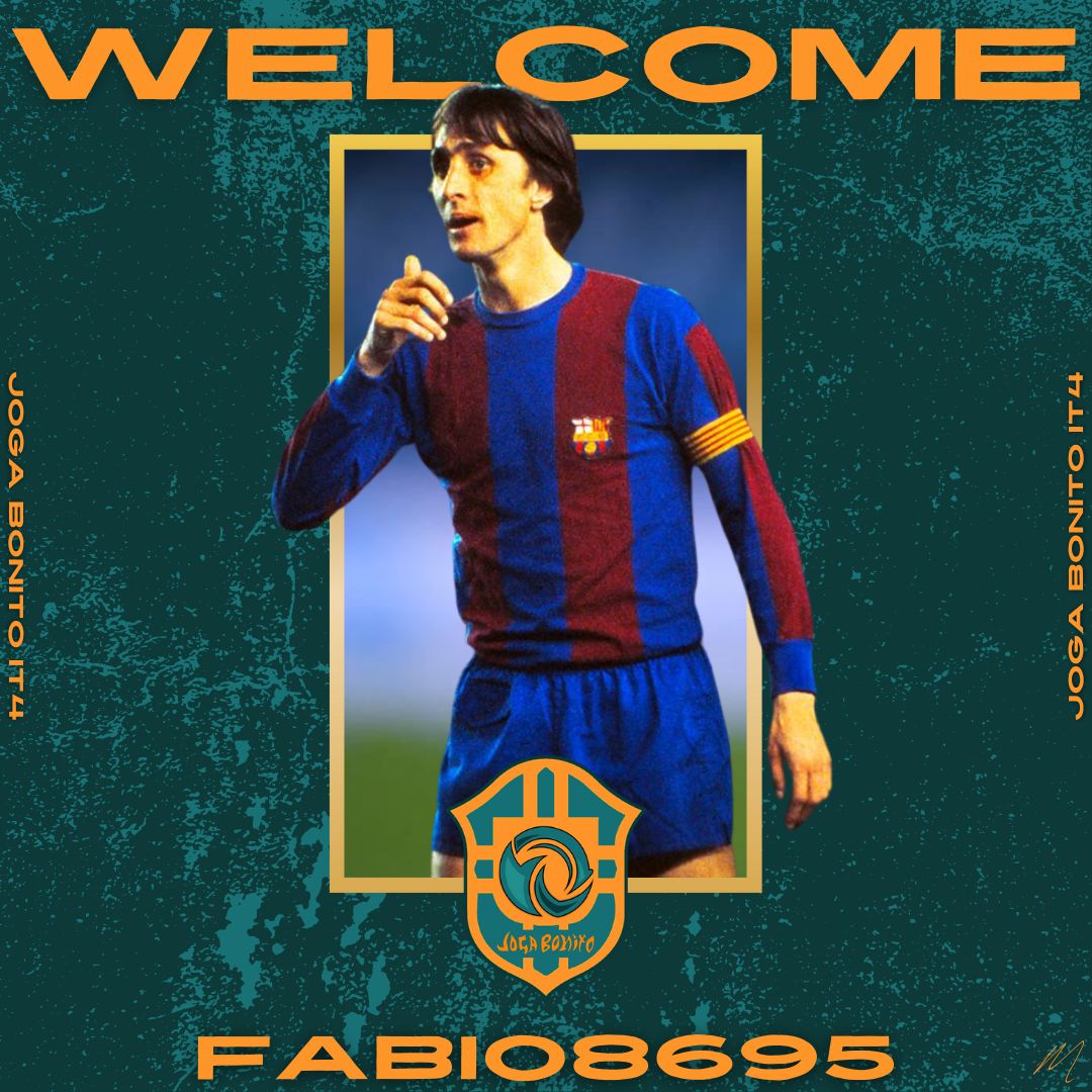 JogaBonitoIT4's tweet image. ✍🏻 | Nuova firma! 

🔄 | Dagli errori si impara, e noi non volevamo farcelo scappare di nuovo. 

🎩 | Bentornato @fabio8695 🇧🇷

#ProClubItalia #FIFA22