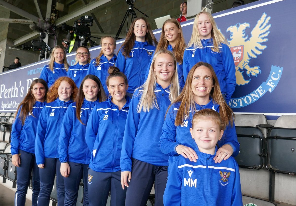 🔵⚪️ | It was great to have <a href="/stjwfc/">St Johnstone Women FC</a> with us on Saturday to watch our victory over Dundee!

<a href="/stjwfc/">St Johnstone Women FC</a> next game is up against Kilmarnock this Sunday at Riverside Stadium (<a href="/JeanfieldSFC/">Jeanfield Swifts FC</a> ), with kick-off at 2 PM. 

Entry is £5 and Saints season tickets get free entry 👍

#SJFC #SWPL