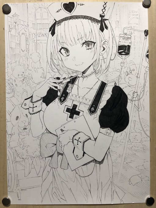 71枚目 ナース×メイド服 