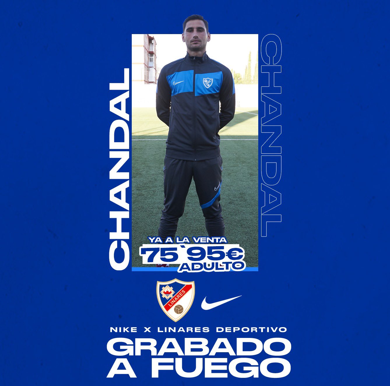Linares Deportivo 💙⚒ på "🔵 🅨🅐 🅐 🅛🅐 🅥🅔🅝🅣🅐 puedes adquirir nuestro 𝐏𝐨𝐥𝐨 𝐝𝐞 𝐩𝐚𝐬𝐞𝐨 y el 𝐂𝐡𝐚́𝐧𝐝𝐚𝐥 oficial de la Temporada 2021/2022! 🙌🏼 👉 ¡Disponibles en Pasaje FAS, 10