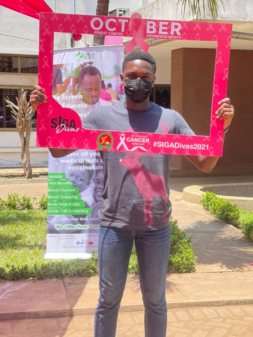 theJKntim's tweet photo. Join us here at SIGA as we save the boobs. Get in touch with as many ladies as you can. Urge them to get themselves screened. This october, we are saving every boob. It's a shared responsibility. 
Ladies there you go. 
#SIGADIVAS https://t.co/c4Mxcscwpw