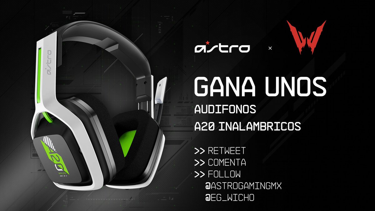 EG_wicho's tweet photo. ¡SORTEO DE UNOS ASTRO A 20 INALÁMBRICOS! 🔥🎧⚙️

Pasos: 

-RT a este tweet 
-Comenta lo que sea
-Follow a @ASTROGamingMX 
-Follow a @EG_wicho 

Completen y sigan los pasos desde aquí para participar: https://t.co/l67g7PT9gy

Suerte a todos. :) https://t.co/naCo6vW1uW