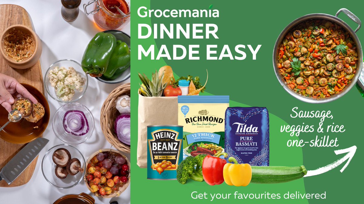 Get these products delivered in a flash and make a quick and easy meal that will fill you up!😋

#grocery #delivery #london #kingston #richmond